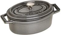 STAUB Mini Cocotte, Gusseisen Br&auml;ter, 11 cm, 0,25 L, Alle Herdarten inkl Induktion,