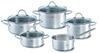 Fissler Paris/Edelstahl-Topfset, 5-teilig, Kochtopf-Set, T&ouml;pfe mit Glas-Deckel,
