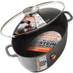 STONELINE Grillpfanne 32 x 32 cm, Aluguss Pfanne antihaftbeschichtet mit echten