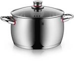 WMF Quality One Kochtopf gro&szlig; 24cm, Glasdeckel mit Dampf&ouml;ffnung, Nudeltopf,