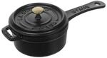 STAUB Mini Stieltopf/Kasserolle, 10 cm, 0,25 L, aus Gusseisen, f&uuml;r alle Herdarten,
