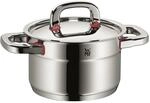WMF Premium One Kochtopf klein 16,5 cm, kleiner Topf mit Metalldeckel mit
