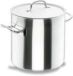 LACOR 50116 Hoher Suppentopf Topf mit Deckel 16 cm