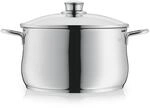 WMF Diadem Plus Kochtopf Induktion 24 cm &ndash; 6,5 l gro&szlig;er Fleischtopf aus Cromargan