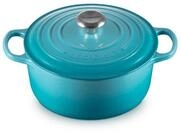 Le Creuset Signature Gusseisen-Br&auml;ter mit Deckel, &Oslash; 24 cm, Rund, F&uuml;r alle