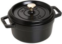 STAUB Cocotte, Gusseisen Br&auml;ter mit Deckel, 20 cm, 2,2 L, Rund, Alle Herdarten inkl