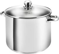 Kopf XXL Induktion Kochtopf Gigant, &Oslash; 28 cm, H&ouml;he 21 cm, 12,5 Liter, Edelstahl