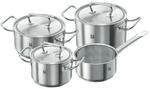 ZWILLING Twin Classic Kochtopf-Set 4-teilig, mit Deckel, Induktionsgeeignet,