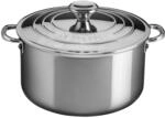 Le Creuset Signature Fleischtopf mit Deckel, &Oslash; 24 cm, 3-ply PLUS Edelstahl