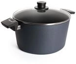 Woll Diamond Lite Topf mit Glasdeckel in Box - Induktiv -, &Oslash; 28 cm, 15.5 cm hoch,