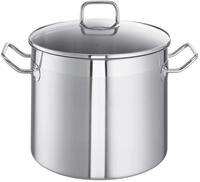 Schulte-Ufer 0469-24 i XXL-Topf ProfessPlus i, hoch, 24 cm, 9,00 l, Silber