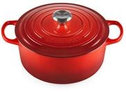 Le Creuset Signature Gusseisen-Br&auml;ter mit Deckel, &Oslash; 26 cm, Rund, F&uuml;r alle