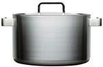 OLLA C/TAPA D.26 CM 8 L INOX