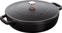 STAUB Gusseisen Chistera Br&auml;ter, Alle Herdarten inkl Induktion, Rund, 28 cm, 3,7 L,