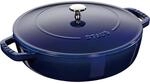 STAUB Gusseisen Chistera Br&auml;ter, Alle Herdarten inkl Induktion, Rund, 24 cm, 2,5 L,