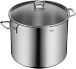 Silit Gem&uuml;se- Suppentopf Induktion 28cm, Glasdeckel, Topf 12l hoch, Edelstahl
