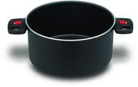 BALLARINI Click & Cook Kochtopf aus Aluminium mit Keravis-Antihaftbeschichtung und