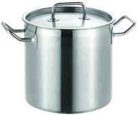 Schulte-Ufer 6466-24 Suppentopf Profiline 24 cm, Edelstahl, Silber