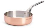 DE BUYER Sauteuse, Kupfer, Silber, 20 cm, 27.9 x 20.1 x 10.9 cm