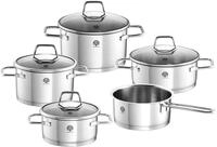 Schulte-Ufer Set1046 Topfset Maxi Wega, 5-teilig, Edelstahloptik