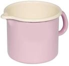 Riess, 0040-006, Schnabeltopf &oslash; 12cm, BUNT PASTELL, Rosa, Emaille, Vol. (rec.): 1,0