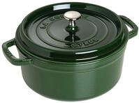 STAUB Cocotte, Gusseisen Br&auml;ter mit Deckel, 26 cm, 5,25 L, Rund, Alle Herdarten inkl