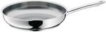 WMF Profi Bratpfanne 28 cm Induktion, Edelstahlpfanne unbeschichtet, Cromargan