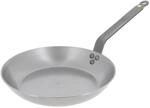 de Buyer - MINERAL B Pfanne aus Stahl - 26 cm - 5610.26, Silber