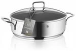 WMF Schmorpfanne 28 cm mit hohem Rand und Deckel &ndash; Induktions-Br&auml;ter 5,0l aus