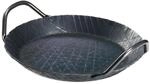 Turk 65930 Servierpfanne Schmiedeeisen, 28 cm, 2 Griffe