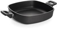Woll Nowo Titanium Gusspfanne viereckig, 28x28 cm, 7 cm hoch, mit 2 Seitengriffen -