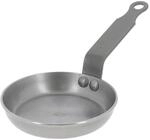 de Buyer - Blinis-Pf&auml;nnchen MINERAL B aus Eisenstahl - 12 cm - 5612.12, Silber