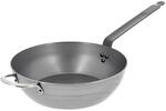 de Buyer - Bauernpfanne MINERAL B aus Eisenstahl - mit Gegengriff - 32 cm - 5614.32,