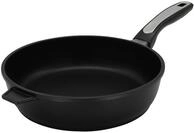Kr&uuml;ger 21624D Aluguss-Pfanne tief Delta 24 cm, Aluminium, Schwarz