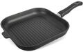 Original Gundel GUSS-QUADRAT-GRILLPFANNE INDUKTION flach, 28 x 28 cm, H&ouml;he 4 cm,