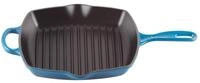 LE CREUSET Signature Gusseisen-Grillpfanne, Quadratisch, 26 cm, F&uuml;r alle Herdarten
