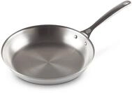 LE CREUSET Unbeschichtete flache Pfanne aus 3-ply PLUS Edelstahl, 20 cm,