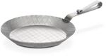 GSW 859004 Gastro Traditionell Eisenpfanne geschmiedet, Servierpfanne mit gebogenem