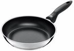 Silit Domus Bratpfanne Induktion 24 cm, Edelstahlpfanne Antihaftbeschichtet,
