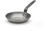 de Buyer - Bratpfanne CARBONE PLUS aus Eisenstahl - 20 cm - 5110.20, Silber