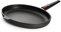 Woll Nowo Titanium Guss-Fischpfanne, oval - Induktiv -, 38 x 28.4 cm, 5 cm hoch, mit