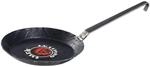 Turk Eisenpfanne mit geschmiedetem Hakenstiel 32 cm schwarz