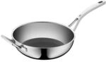 WMF Profi Resist Wokpfanne 28 cm, Wok Mehrschichtmaterial beschichtet, Wabenstruktur,