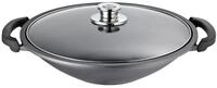 Schulte-Ufer Wok, Aluguss, Schwarz, 1680-253-36 i
