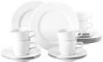 Seltmann Weiden 001.710911 Kaffeeservice 18-teilig, Wei&szlig;