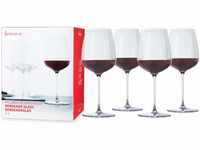 Spiegelau 4-teiliges Bordeauxglas Set, Weingläser, Kristallglas, 635 ml,...