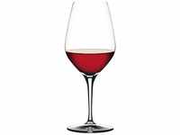 Spiegelau 4-teiliges Rotweinglas Set, Weingläser, Kristallglas, 480 ml, Authentis,