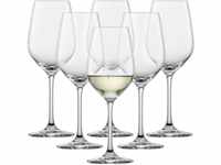 SCHOTT ZWIESEL Weißweinglas Viña (6er-Set), zeitlose Weingläser für Weißwein,