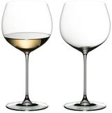 RIEDEL Veritas Im Eichenfass gereifter Chardonnay - 2er Set, Weinglas,...