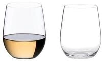 RIEDEL The O Wine Tumbler Viognier/Chardonnay - 2er Set, Weinglas, Kristallglas,